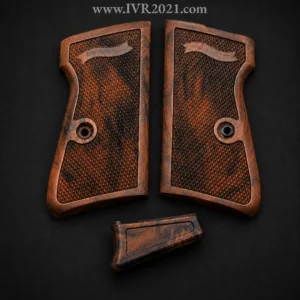 Walther PPK/s Brown Black presentation grips + mag extension .22 Umarex
