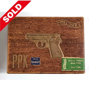 Walther PPK cardboard box ww2- pre-war!