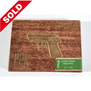 Walther PPK cardboard box ww2!