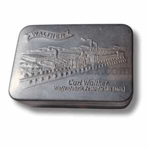 Mint Walther Zella Mehlis cleaning tin (with horsehair)
