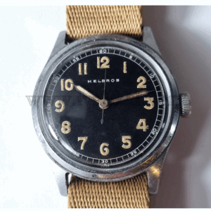 Helbros Dienstuhr DH great condition, rare center seconds variant!