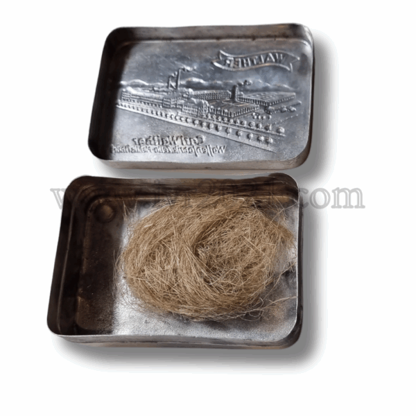 Walther Zella Mehlis cleaning tin (with horsehair) - Image 3