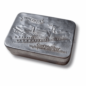 Walther Zella Mehlis cleaning tin (with horsehair)