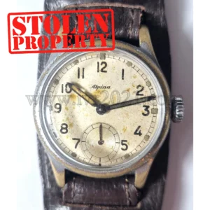 STOLEN – Alpina Dienstuhr D Luftwaffe good condition, runs!