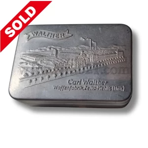 Mint Walther Zella Mehlis cleaning tin (with horsehair)