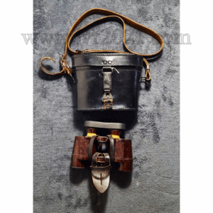 Emil Busch cxn 6x30 Dienstglas with original case! Complete set with Extremely Rare accesories!