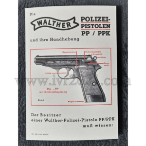 Walther PPK manual 1943-1945 late war folded variation. PP also