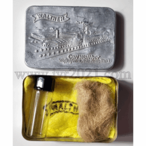 Original Walther cleaning tin Zella Mehlis