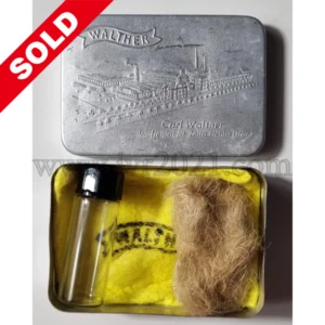 Original Walther cleaning tin Zella Mehlis