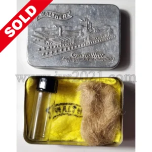 Original Walther cleaning tin Zella Mehlis