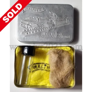 Original Walther cleaning tin mint Zella Mehlis