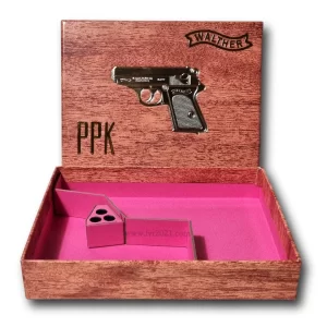 Walther PPK Cardboard box, WW2 style!