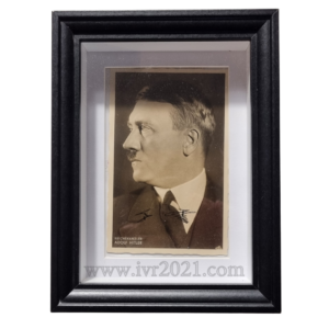 Adolf Hitler signed postcard