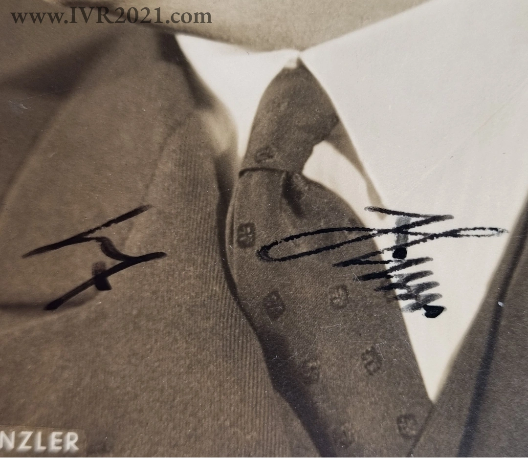 Adolf Hitler Signed postcard by Heinrich Hoffmann - Image 5