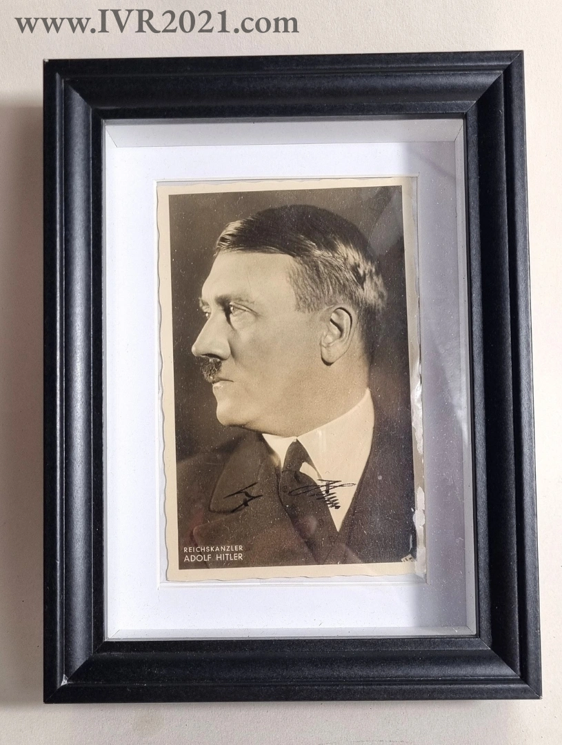 Adolf Hitler Signed postcard by Heinrich Hoffmann - Image 4