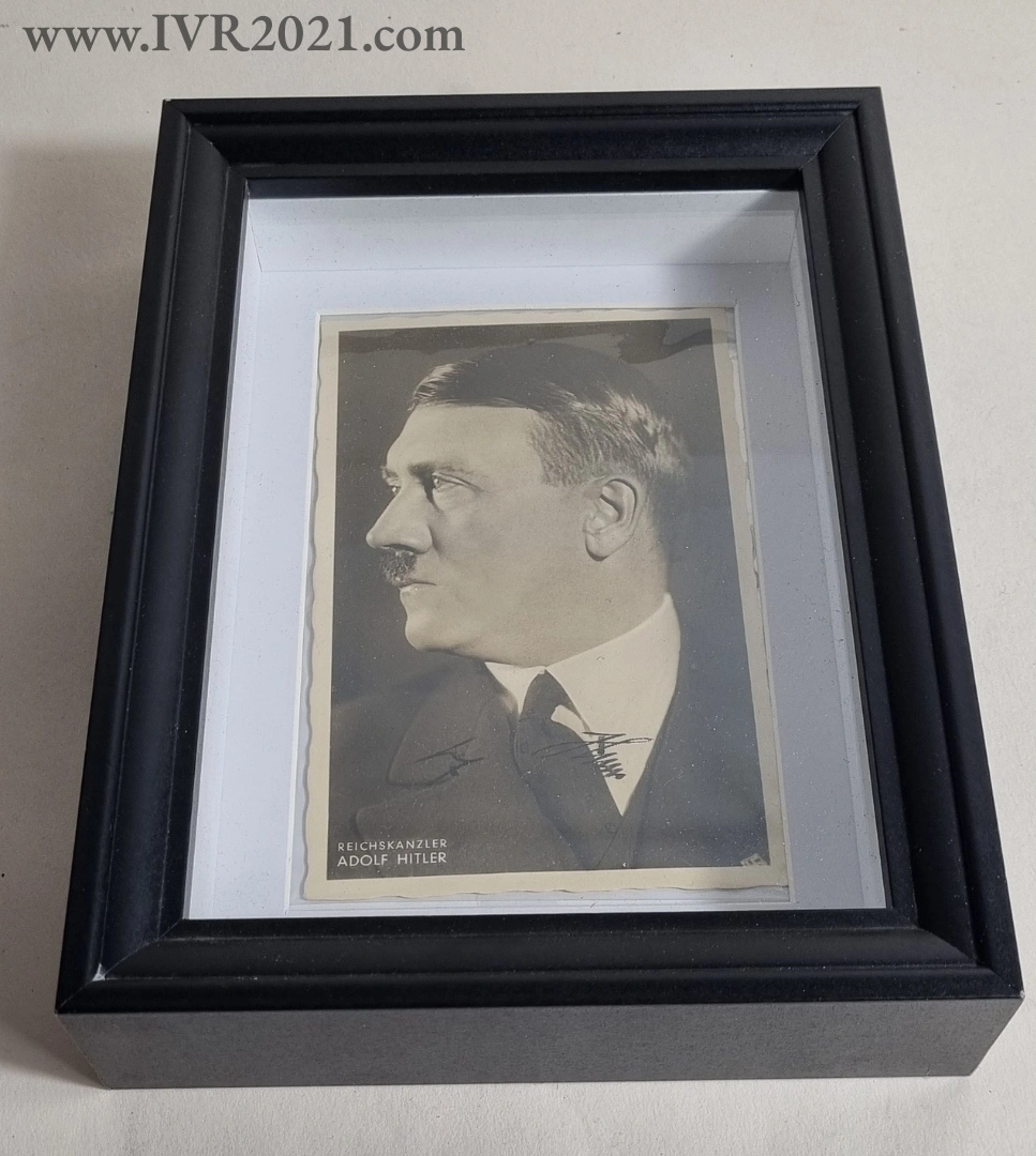 Adolf Hitler Signed postcard by Heinrich Hoffmann - Image 2